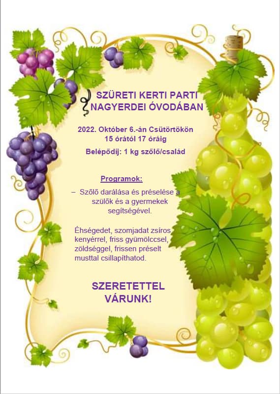 szüreti mulatság
